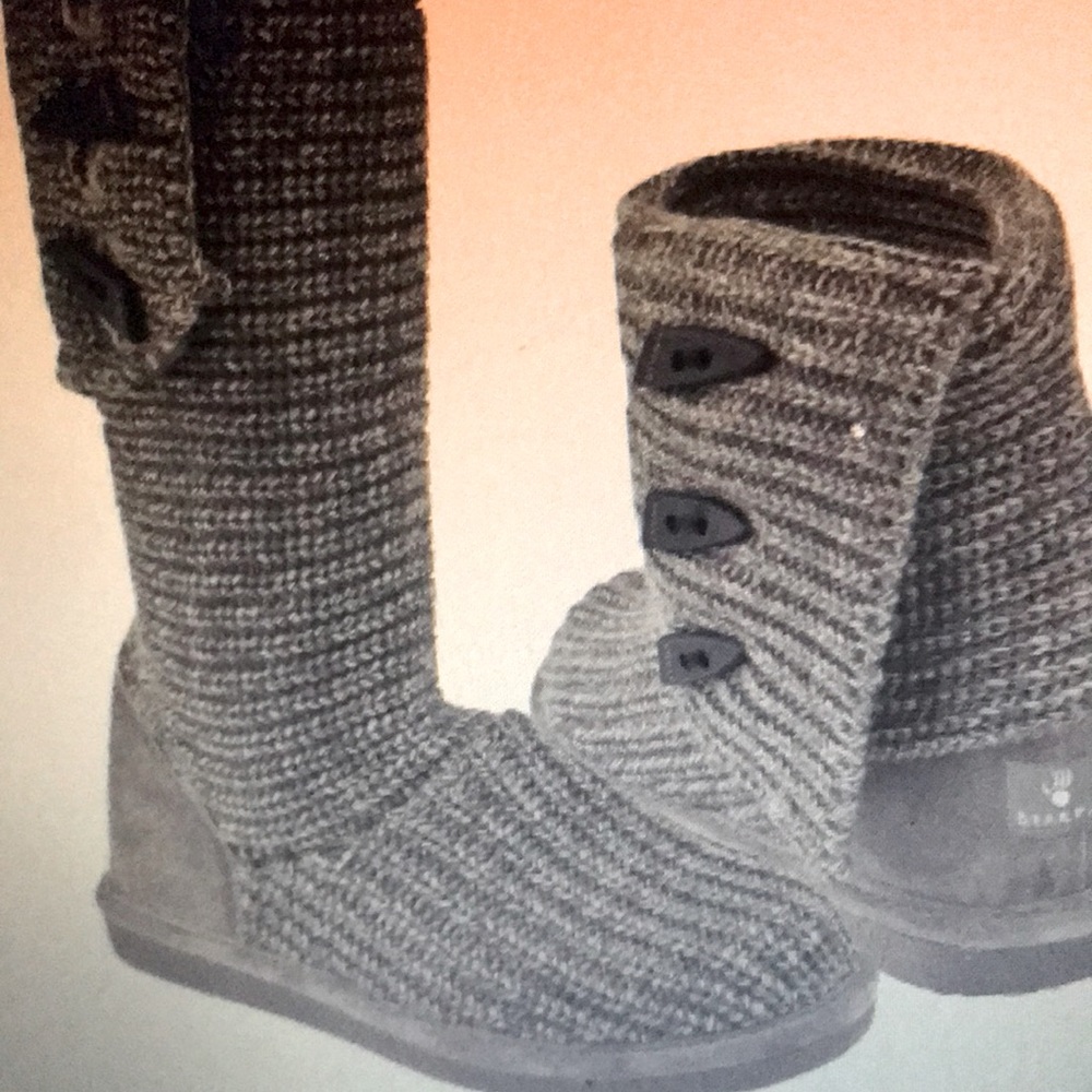 Grey BearPaw winter boots